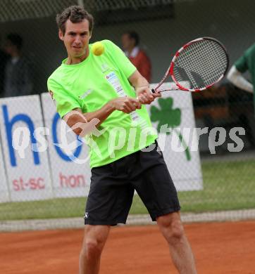 Tennis. Bundesliga Herren, Sportunion Klagenfurt 1 gegen SGS Spittal an der Drau 1.  Jan Hernych (Spittal). Klagenfurt, am 31.5.2014.
Foto: Kuess
---
pressefotos, pressefotografie, kuess, qs, qspictures, sport, bild, bilder, bilddatenbank