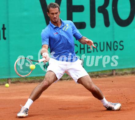 Tennis. Bundesliga Herren, Sportunion Klagenfurt 1 gegen SGS Spittal an der Drau 1.  Ante Pavic (Union). Klagenfurt, am 31.5.2014.
Foto: Kuess
---
pressefotos, pressefotografie, kuess, qs, qspictures, sport, bild, bilder, bilddatenbank