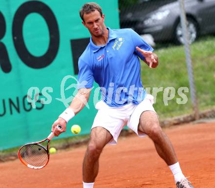 Tennis. Bundesliga Herren, Sportunion Klagenfurt 1 gegen SGS Spittal an der Drau 1.  Ante Pavic (Union). Klagenfurt, am 31.5.2014.
Foto: Kuess
---
pressefotos, pressefotografie, kuess, qs, qspictures, sport, bild, bilder, bilddatenbank