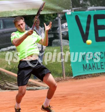 Tennis. Bundesliga Herren, Sportunion Klagenfurt 1 gegen SGS Spittal an der Drau 1.  Victor Crivoi (Spittal). Klagenfurt, am 31.5.2014.
Foto: Kuess
---
pressefotos, pressefotografie, kuess, qs, qspictures, sport, bild, bilder, bilddatenbank