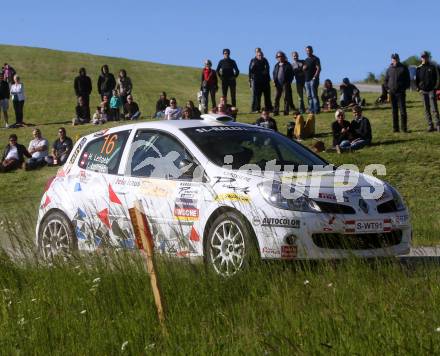 Motorsport. Jacques Lemans Rallye.  Heinz Leitgeb, Jasmin Leitgeb. Strassburg, am 30.5.2014.
Foto: Kuess
---
pressefotos, pressefotografie, kuess, qs, qspictures, sport, bild, bilder, bilddatenbank