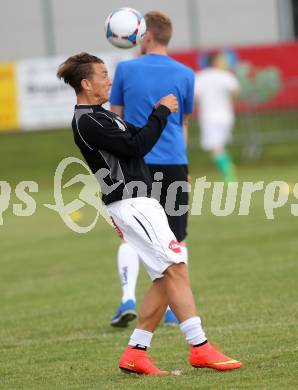 Fussballl Bundesliga. Testspiel. RZ Pellets WAC gegen Ilirija Ljubljana.  Christopher Wernitznig (WAC). Liebenfels, am 13.6.2014.
Foto: Kuess
---
pressefotos, pressefotografie, kuess, qs, qspictures, sport, bild, bilder, bilddatenbank