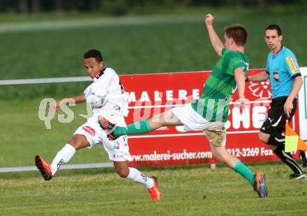 Fussballl Bundesliga. Testspiel. RZ Pellets WAC gegen Ilirija Ljubljana. Hiezil Soares (WAC). Liebenfels, am 13.6.2014.
Foto: Kuess
---
pressefotos, pressefotografie, kuess, qs, qspictures, sport, bild, bilder, bilddatenbank