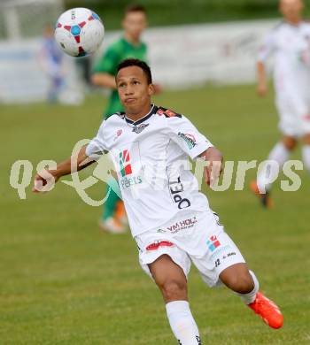 Fussballl Bundesliga. Testspiel. RZ Pellets WAC gegen Ilirija Ljubljana. Hiezil Soares (WAC). Liebenfels, am 13.6.2014.
Foto: Kuess
---
pressefotos, pressefotografie, kuess, qs, qspictures, sport, bild, bilder, bilddatenbank