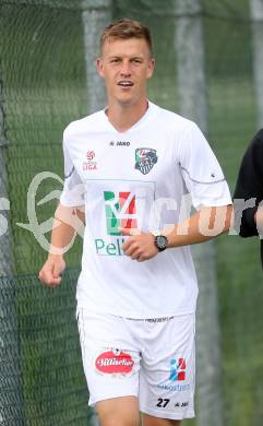 Fussballl Bundesliga. Testspiel. RZ Pellets WAC gegen Ilirija Ljubljana.  Daniel Drescher (WAC). Liebenfels, am 13.6.2014.
Foto: Kuess
---
pressefotos, pressefotografie, kuess, qs, qspictures, sport, bild, bilder, bilddatenbank