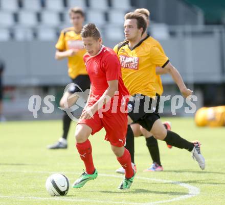 Fussball Nachwuchs. Unter 16. U16 Oberes Play off gegen U16 Akademie. Markus Pavic (KAC). St. Veit, am 21.6.2014.
Foto: Kuess
---
pressefotos, pressefotografie, kuess, qs, qspictures, sport, bild, bilder, bilddatenbank