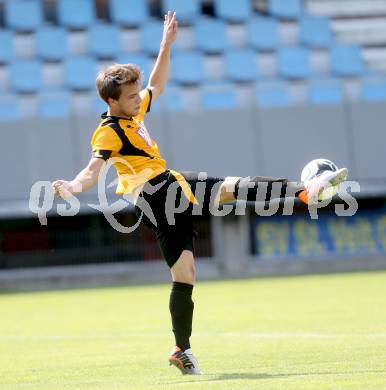 Fussball Nachwuchs. Unter 16. U16 Oberes Play off gegen U16 Akademie. Fabio Tilli (VSV). St. Veit, am 21.6.2014.
Foto: Kuess
---
pressefotos, pressefotografie, kuess, qs, qspictures, sport, bild, bilder, bilddatenbank