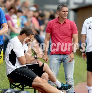 Fussball Bundesliga. Testspiel. RZ Pellets WAC gegen SV Kapfenberg.  Trainer Dietmar Kuehbauer (WAC). Bad St. Leonhard, am 27.6.2014.
Foto: Kuess
---
pressefotos, pressefotografie, kuess, qs, qspictures, sport, bild, bilder, bilddatenbank