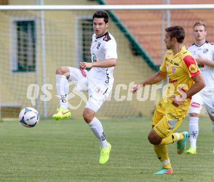 Fussball Bundesliga. Testspiel. RZ Pellets WAC gegen SV Kapfenberg.  Roland Putsche, (WAC). Bad St. Leonhard, am 27.6.2014.
Foto: Kuess
---
pressefotos, pressefotografie, kuess, qs, qspictures, sport, bild, bilder, bilddatenbank