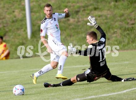 Fussball Bundesliga. Testspiel. RZ Pellets WAC gegen SV Kapfenberg.  Peter Zulj (WAC). Bad St. Leonhard, am 27.6.2014.
Foto: Kuess
---
pressefotos, pressefotografie, kuess, qs, qspictures, sport, bild, bilder, bilddatenbank