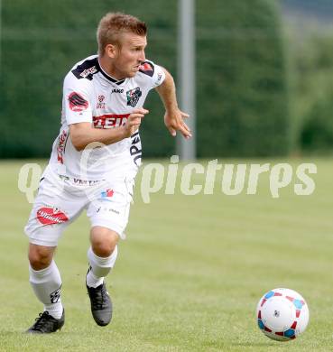 Fussball Bundesliga. Testspiel. RZ Pellets WAC gegen SV Kapfenberg.  Manuel Kerhe (WAC). Bad St. Leonhard, am 27.6.2014.
Foto: Kuess
---
pressefotos, pressefotografie, kuess, qs, qspictures, sport, bild, bilder, bilddatenbank