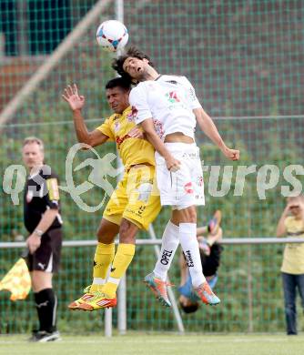 Fussball Bundesliga. Testspiel. RZ Pellets WAC gegen SV Kapfenberg.  Jacobo (WAC). Bad St. Leonhard, am 27.6.2014.
Foto: Kuess
---
pressefotos, pressefotografie, kuess, qs, qspictures, sport, bild, bilder, bilddatenbank