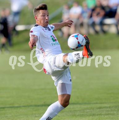 Fussball Bundesliga. Testspiel. RZ Pellets WAC gegen SV Kapfenberg.  Christopher Wernitznig (WAC). Bad St. Leonhard, am 27.6.2014.
Foto: Kuess
---
pressefotos, pressefotografie, kuess, qs, qspictures, sport, bild, bilder, bilddatenbank