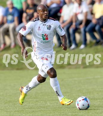 Fussball Bundesliga. Testspiel. RZ Pellets WAC gegen SV Kapfenberg.  De Oliveira Silvio (WAC). Bad St. Leonhard, am 27.6.2014.
Foto: Kuess
---
pressefotos, pressefotografie, kuess, qs, qspictures, sport, bild, bilder, bilddatenbank