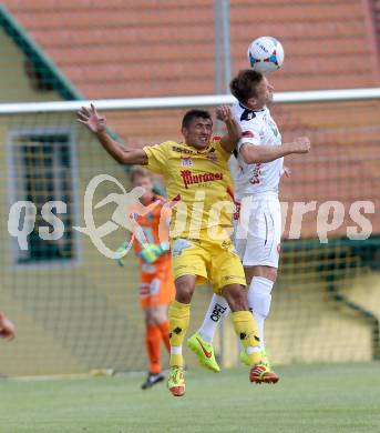 Fussball Bundesliga. Testspiel. RZ Pellets WAC gegen SV Kapfenberg.  Michael Sollbauer (WAC). Bad St. Leonhard, am 27.6.2014.
Foto: Kuess
---
pressefotos, pressefotografie, kuess, qs, qspictures, sport, bild, bilder, bilddatenbank