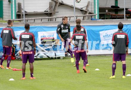 Fussball Bundesliga. Testspiel. FK Austria Wien gegen FC Dinamo Moskau.  Phlipp Koblischek (Austria). Seeboden, am 2.7.2014.
Foto: Kuess

---
pressefotos, pressefotografie, kuess, qs, qspictures, sport, bild, bilder, bilddatenbank