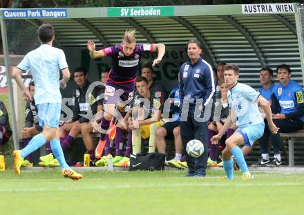 Fussball Bundesliga. Testspiel. FK Austria Wien gegen FC Dinamo Moskau.  Daniel Royer, Trainer Gerald Baumgartner (Austria). Seeboden, am 2.7.2014.
Foto: Kuess

---
pressefotos, pressefotografie, kuess, qs, qspictures, sport, bild, bilder, bilddatenbank