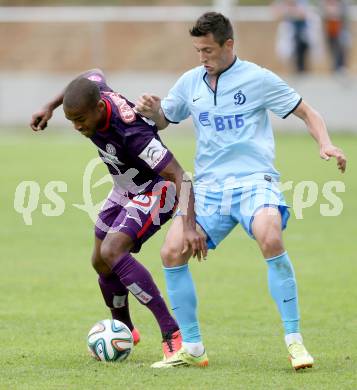 Fussball Bundesliga. Testspiel. FK Austria Wien gegen FC Dinamo Moskau.  Ola Kamara (Austria). Seeboden, am 2.7.2014.
Foto: Kuess

---
pressefotos, pressefotografie, kuess, qs, qspictures, sport, bild, bilder, bilddatenbank