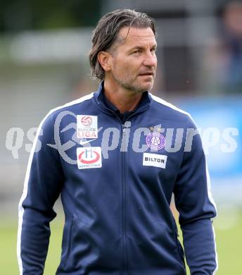 Fussball Bundesliga. Testspiel. FK Austria Wien gegen FC Dinamo Moskau.  Trainer Gerald Baumgartner (Austria). Seeboden, am 2.7.2014.
Foto: Kuess

---
pressefotos, pressefotografie, kuess, qs, qspictures, sport, bild, bilder, bilddatenbank