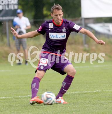 Fussball Bundesliga. Testspiel. FK Austria Wien gegen FC Dinamo Moskau.  Christian Ramsebner (Austria). Seeboden, am 2.7.2014.
Foto: Kuess

---
pressefotos, pressefotografie, kuess, qs, qspictures, sport, bild, bilder, bilddatenbank