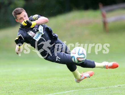 Fussball Bundesliga. Testspiel. FK Austria Wien gegen FC Dinamo Moskau.  Tino Casali (Austria). Seeboden, am 2.7.2014.
Foto: Kuess

---
pressefotos, pressefotografie, kuess, qs, qspictures, sport, bild, bilder, bilddatenbank