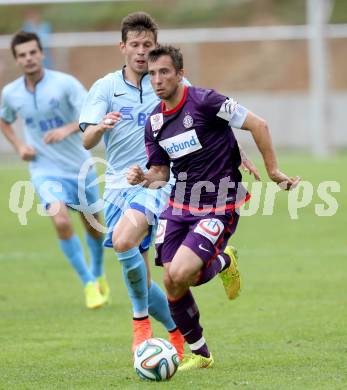 Fussball Bundesliga. Testspiel. FK Austria Wien gegen FC Dinamo Moskau.  Markus Suttner (Austria). Seeboden, am 2.7.2014.
Foto: Kuess

---
pressefotos, pressefotografie, kuess, qs, qspictures, sport, bild, bilder, bilddatenbank