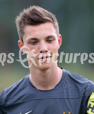 Fussball Bundesliga. Testspiel. FK Austria Wien gegen FC Dinamo Moskau.  Tino Casali (Austria). Seeboden, am 2.7.2014.
Foto: Kuess

---
pressefotos, pressefotografie, kuess, qs, qspictures, sport, bild, bilder, bilddatenbank