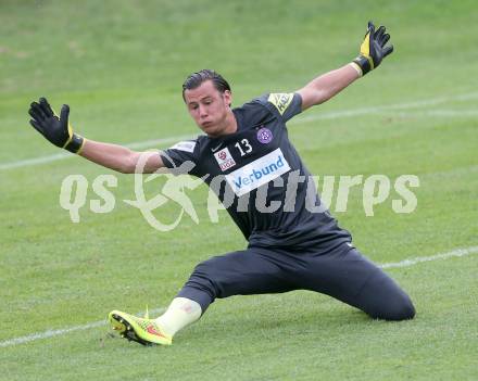 Fussball Bundesliga. Testspiel. FK Austria Wien gegen FC Dinamo Moskau.  Heinz Lindner (Austria). Seeboden, am 2.7.2014.
Foto: Kuess

---
pressefotos, pressefotografie, kuess, qs, qspictures, sport, bild, bilder, bilddatenbank