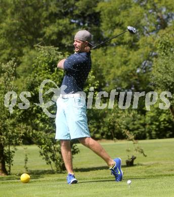 Eishockey. Golf. Lederhosengolfturnier. Michael Grabner. Klopeinersee, am 5.7.2014.
Foto: Kuess
---
pressefotos, pressefotografie, kuess, qs, qspictures, sport, bild, bilder, bilddatenbank