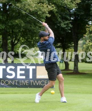 Eishockey. Golf. Lederhosengolfturnier.  Thomas Raffl. Klopeinersee, am 5.7.2014.
Foto: Kuess
---
pressefotos, pressefotografie, kuess, qs, qspictures, sport, bild, bilder, bilddatenbank