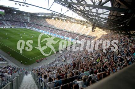 Fussball Testspiel. RZ Pellets WAC gegen Chelsea FC.  Fans. Woerthersee Stadion. Klagenfurt, am 23.7.2014.
Foto: Kuess
---
pressefotos, pressefotografie, kuess, qs, qspictures, sport, bild, bilder, bilddatenbank