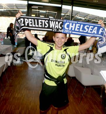 Fussball Testspiel. RZ Pellets WAC gegen Chelsea FC.  . Klagenfurt, am 23.7.2014.
Foto: Kuess
---
pressefotos, pressefotografie, kuess, qs, qspictures, sport, bild, bilder, bilddatenbank