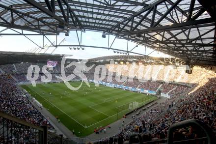 Fussball Testspiel. RZ Pellets WAC gegen Chelsea FC.  Fans. Woerthersee Stadion. Klagenfurt, am 23.7.2014.
Foto: Kuess
---
pressefotos, pressefotografie, kuess, qs, qspictures, sport, bild, bilder, bilddatenbank