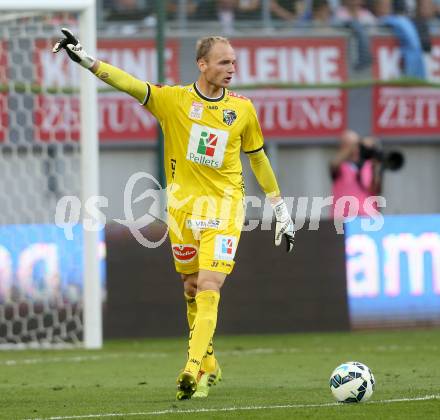 Fussball Testspiel. RZ Pellets WAC gegen Chelsea FC.  Alexander Kofler (WAC). Klagenfurt, am 23.7.2014.
Foto: Kuess
---
pressefotos, pressefotografie, kuess, qs, qspictures, sport, bild, bilder, bilddatenbank