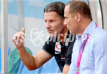 Fussball Bundesliga. RZ Pellets WAC gegen SK Austria Wien. Trainer Gerald Baumgartner (Austria Wien). Wolfsberg, am 26.5.2014.
Foto: Kuess

---
pressefotos, pressefotografie, kuess, qs, qspictures, sport, bild, bilder, bilddatenbank