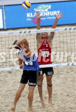 Beachvolleyball Grand Slam.  Christoph Dressler (AUT). Klagenfurt, 30.7.2014.
Foto: Kuess
---
pressefotos, pressefotografie, kuess, qs, qspictures, sport, bild, bilder, bilddatenbank