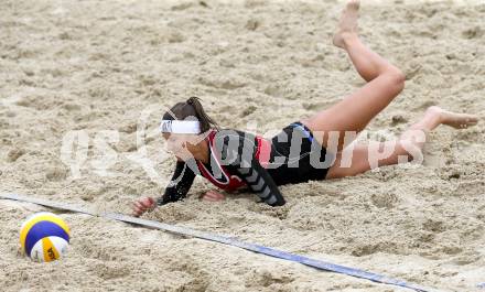 Beachvolleyball Grand Slam.  Bianca Zass (AUT). Klagenfurt, 30.7.2014.
Foto: Kuess
---
pressefotos, pressefotografie, kuess, qs, qspictures, sport, bild, bilder, bilddatenbank