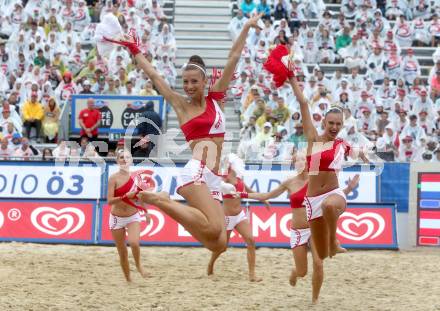 Beachvolleyball Grand Slam.   Steyr Girls. Klagenfurt, 31.7.2014.
Foto: Kuess

---
pressefotos, pressefotografie, kuess, qs, qspictures, sport, bild, bilder, bilddatenbank