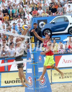 Beachvolleyball Grand Slam.    Alexander Horst (AUT). Klagenfurt, 31.7.2014.
Foto: Kuess

---
pressefotos, pressefotografie, kuess, qs, qspictures, sport, bild, bilder, bilddatenbank