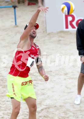 Beachvolleyball Grand Slam.   Clemens Doppler (AUT). Klagenfurt, 31.7.2014.
Foto: Kuess

---
pressefotos, pressefotografie, kuess, qs, qspictures, sport, bild, bilder, bilddatenbank