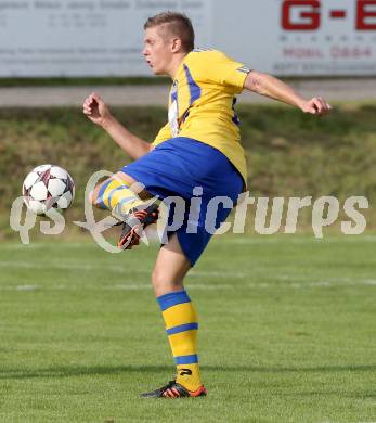 Fussball Unterliga Ost. Ludmannsdorf gegen Liebenfels. Martin Hinteregger (Liebenfels). Ludmannsdorf, 3.8.2014.
Foto: Kuess
---
pressefotos, pressefotografie, kuess, qs, qspictures, sport, bild, bilder, bilddatenbank