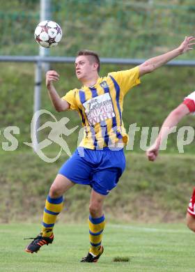 Fussball Unterliga Ost. Ludmannsdorf gegen Liebenfels. Martin Hinteregger (Liebenfels). Ludmannsdorf, 3.8.2014.
Foto: Kuess
---
pressefotos, pressefotografie, kuess, qs, qspictures, sport, bild, bilder, bilddatenbank