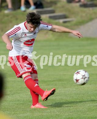 Fussball Unterliga Ost. Ludmannsdorf gegen Liebenfels. Andreas Schawarz (Ludmannsdorf). Ludmannsdorf, 3.8.2014.
Foto: Kuess
---
pressefotos, pressefotografie, kuess, qs, qspictures, sport, bild, bilder, bilddatenbank