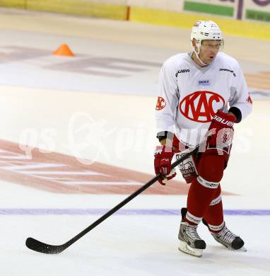 EBEL. Training KAC. Mike Siklenka. KLagenfurt, am 4.8.2014.
Foto: Kuess
---
pressefotos, pressefotografie, kuess, qs, qspictures, sport, bild, bilder, bilddatenbank