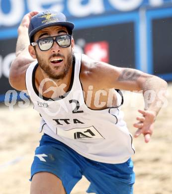 Beachvolleyball Grand Slam. Daniele Lupo (ITA). Klagenfurt, 3.8.2014.
Foto: Kuess

---
pressefotos, pressefotografie, kuess, qs, qspictures, sport, bild, bilder, bilddatenbank