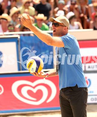 Beachvolleyball Grand Slam. Nik Berger. Klagenfurt, 3.8.2014.
Foto: Kuess

---
pressefotos, pressefotografie, kuess, qs, qspictures, sport, bild, bilder, bilddatenbank