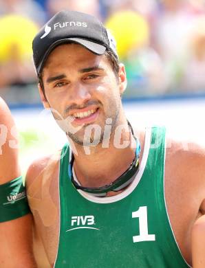 Beachvolleyball Grand Slam. Alison Conte Cerutti (BRA). Klagenfurt, 3.8.2014.
Foto: Kuess

---
pressefotos, pressefotografie, kuess, qs, qspictures, sport, bild, bilder, bilddatenbank