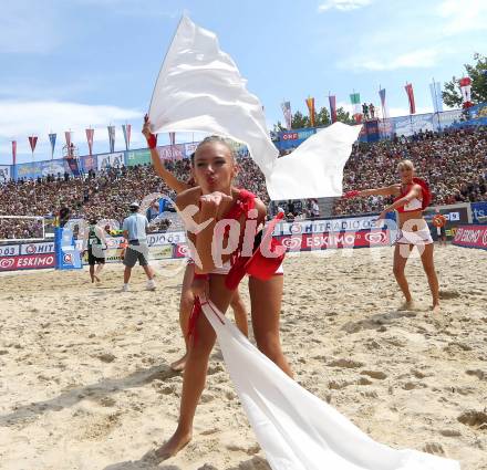 Beachvolleyball Grand Slam. Steyr Girls. Klagenfurt, 3.8.2014.
Foto: Kuess

---
pressefotos, pressefotografie, kuess, qs, qspictures, sport, bild, bilder, bilddatenbank