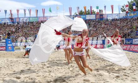 Beachvolleyball Grand Slam. Steyr Girls. Klagenfurt, 3.8.2014.
Foto: Kuess

---
pressefotos, pressefotografie, kuess, qs, qspictures, sport, bild, bilder, bilddatenbank