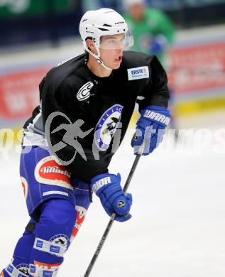 EBEL Eishockey Bundesliga. Training VSV.  Geoff Waugh. Villach, am 8.8.2014.
Foto: Kuess
---
pressefotos, pressefotografie, kuess, qs, qspictures, sport, bild, bilder, bilddatenbank